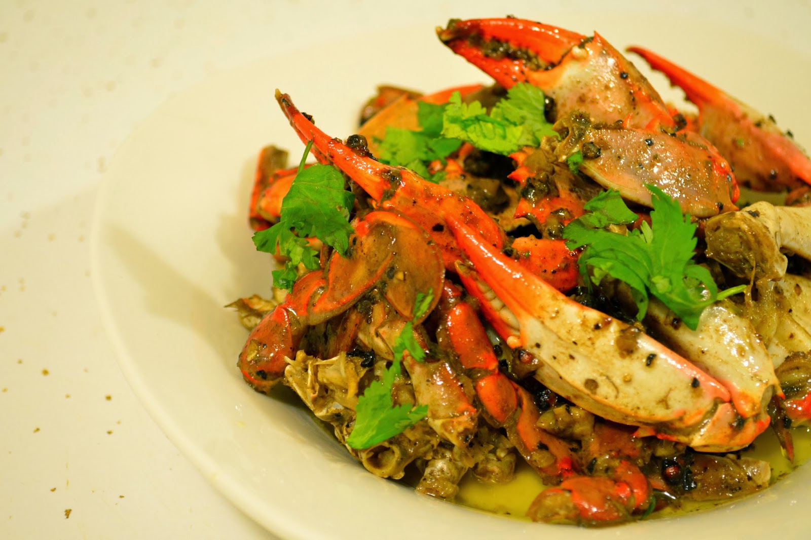 Butter Pepper Garlic Crab · RecipeSocially