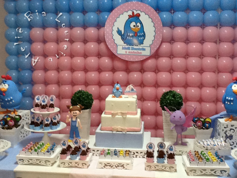 decoracao festa galinha pintadinha rosa: Bia Loureiro: Festa Galinha Pintadinha para meninas- Rosa e Azul decoracao festa galinha pintadinha rosa: Bia Loureiro: Festa Galinha Pintadinha para meninas- Rosa e Azul