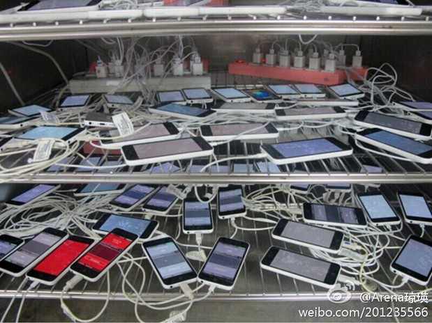 More Photos Shows iPhone 5C Units In QA Testing At Pegatron