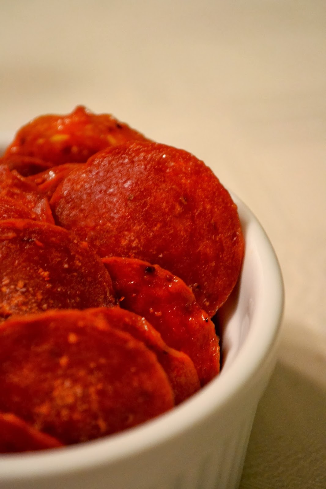Simple Savory & Satisfying Pepperoni Chips