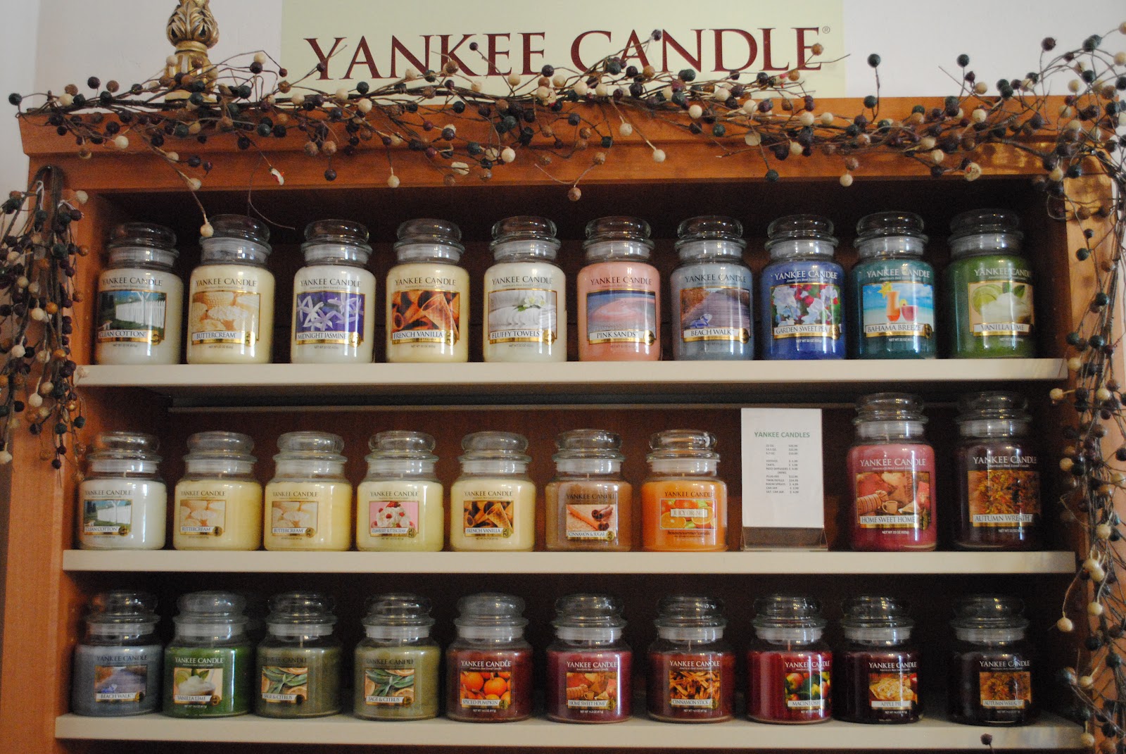 Around The Corner Yankee Candles