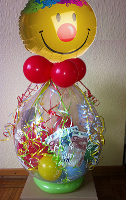 Verpackungsballon für einen Kindergeburtstag