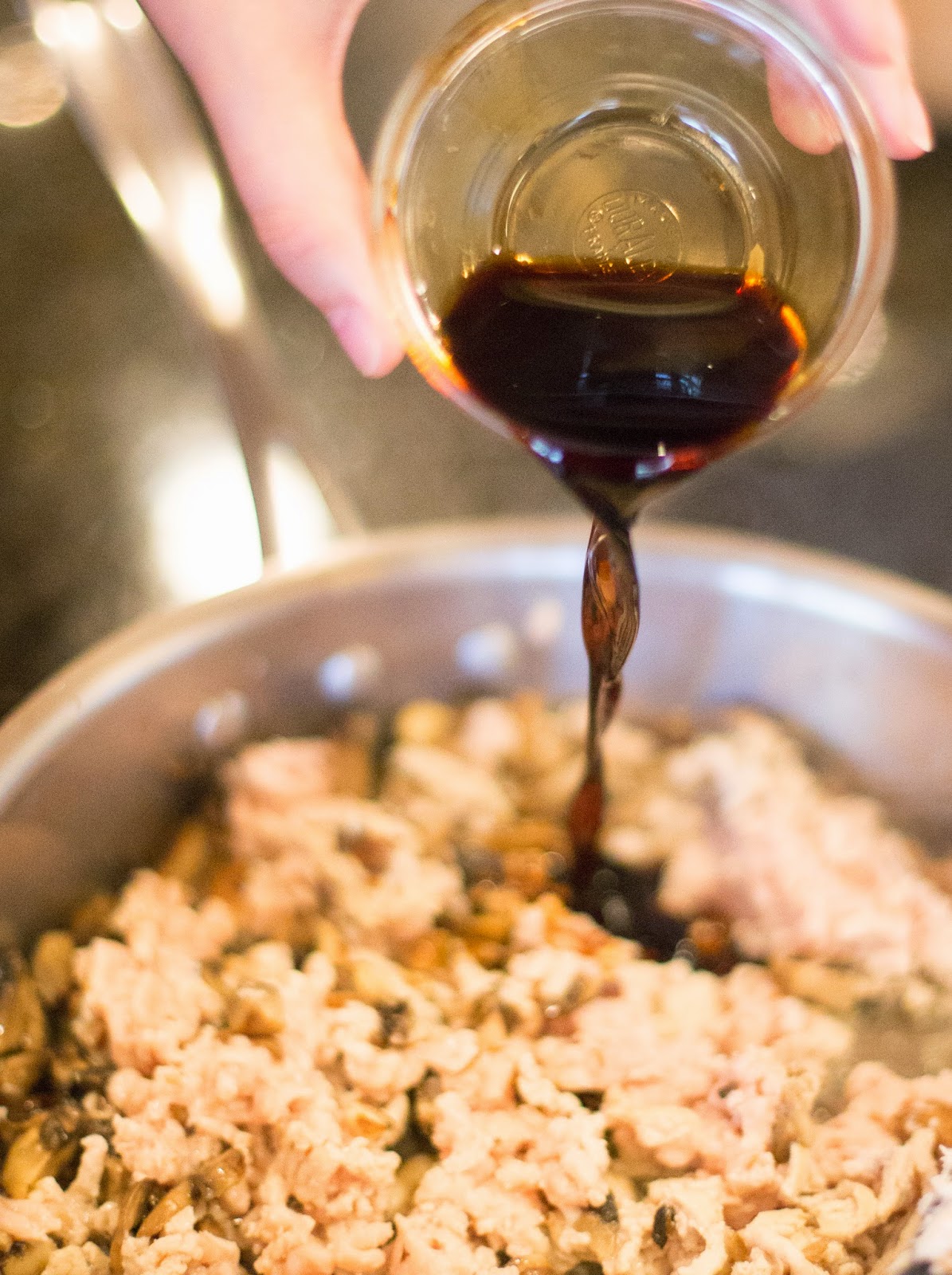 Straight to the Hips, Baby Chicken Lettuce Wraps with Jicama