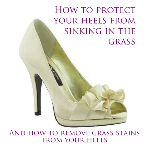 Posh Parties Save those heels from sinking in grass & get grass stains