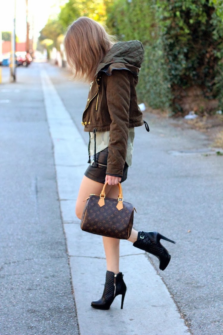 LA by Diana - Personal Style blog by Diana Marks: Leather and Camo