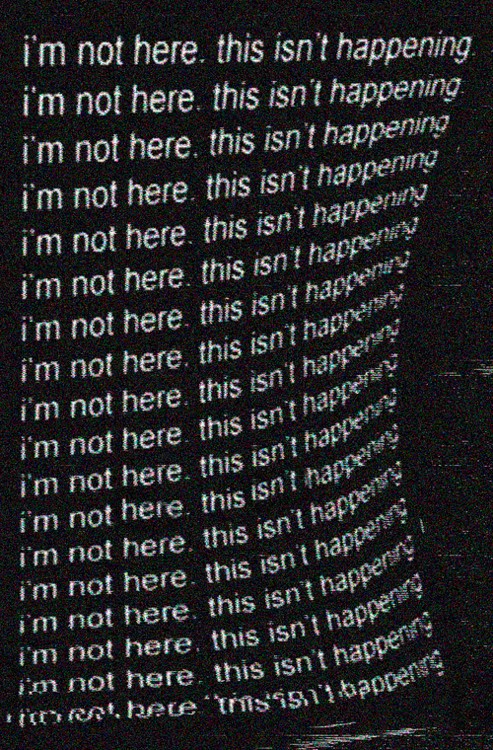 im not here