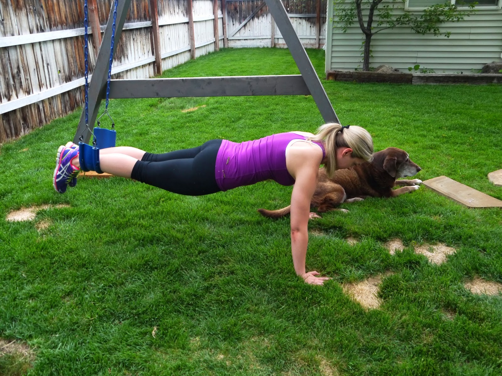 Eighty Twenty WOW Workout Of the Week Swing Set Fun