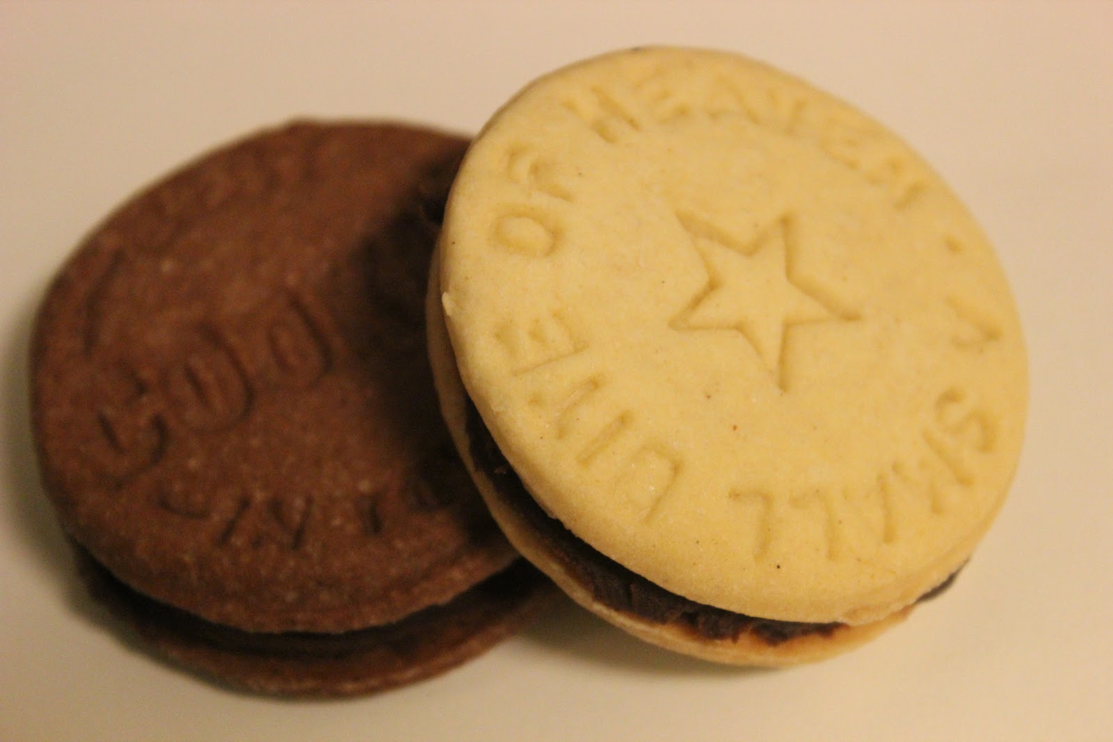 Sweet Passion Vanilla/Chocolate Cookies with stamps