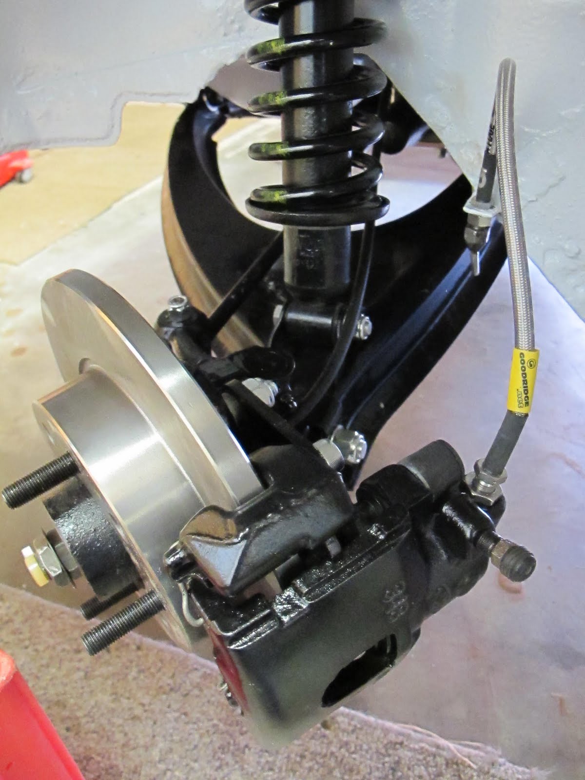 CKD Boats Roy Mc Bride Hillman Imp disc brakes now in South Africa