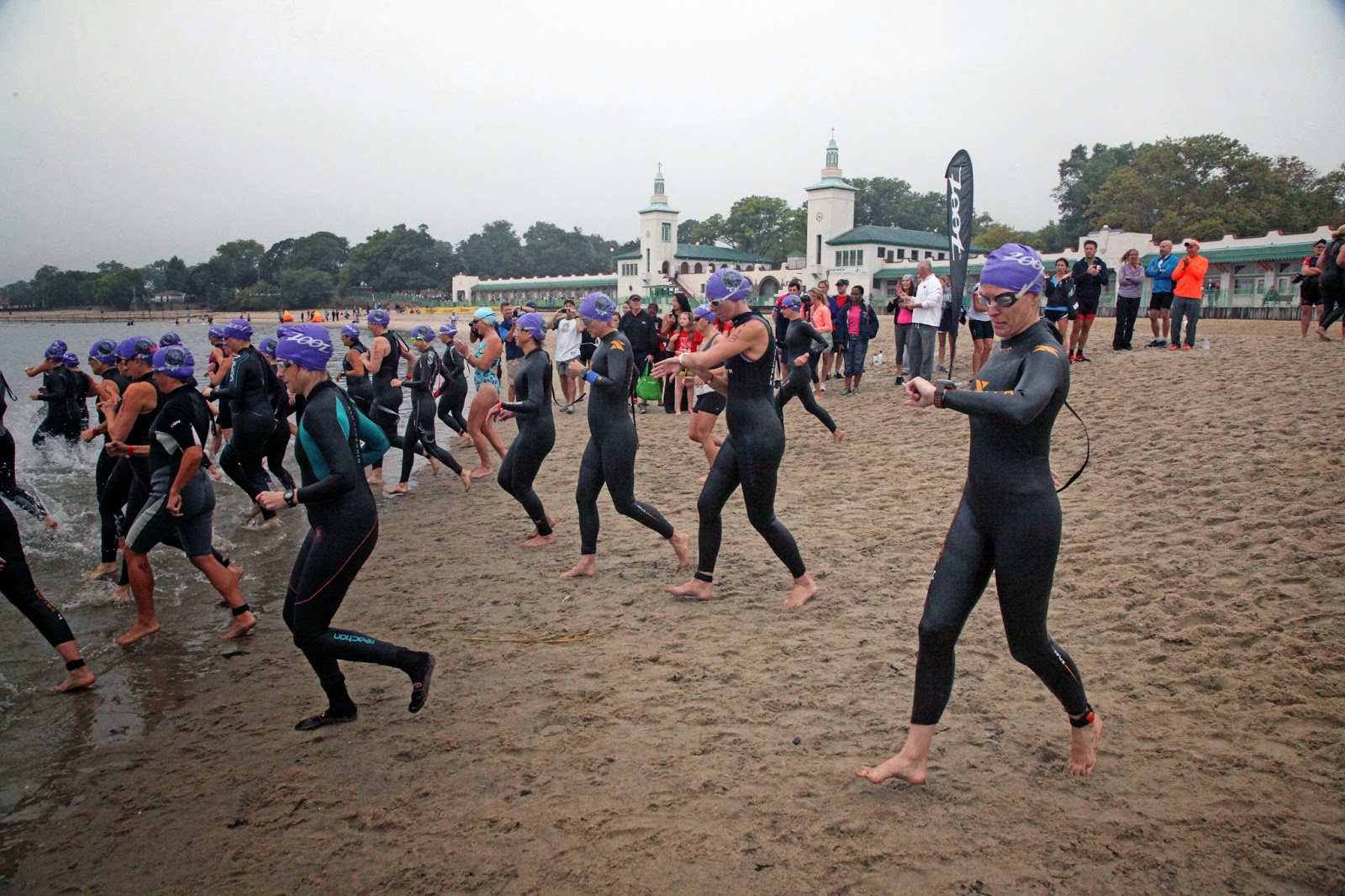 A boy participates in a triathlon to survive A boy participates in a triathlon to survive