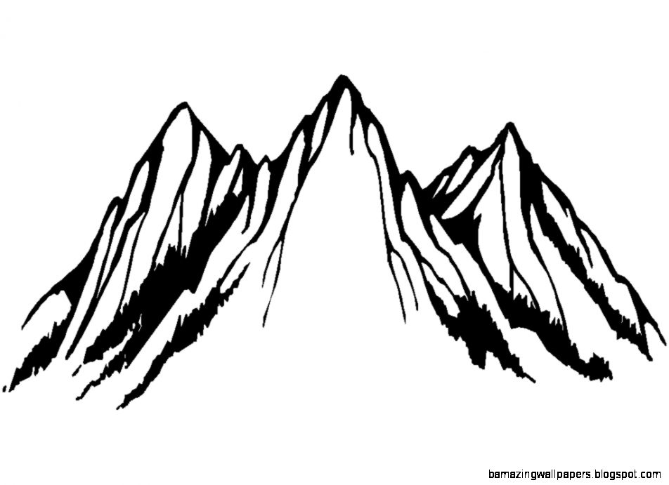Mountain Range Clipart Clipart Kid Mountain Range Clipart Clipart Kid