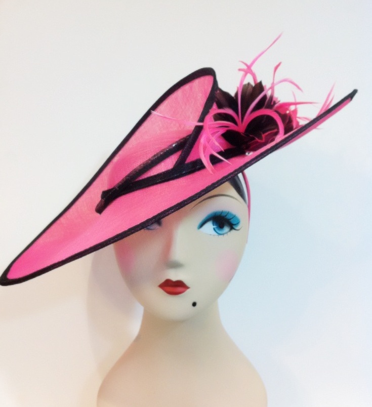 La tienda on line de Taller de Tocados: PLATO-PAMELA DE SINAMAY CON