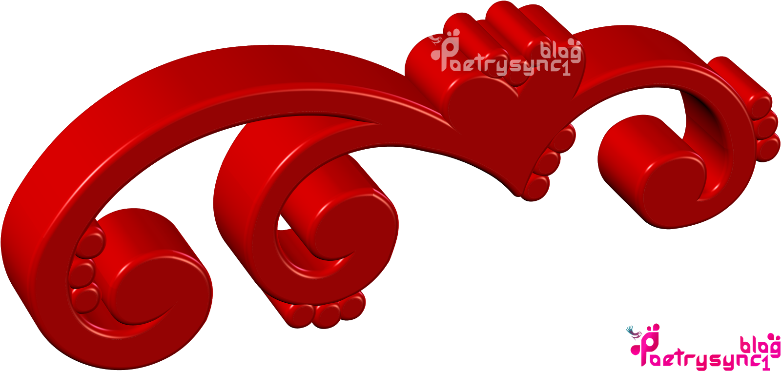 Love-3D-Vector-In-Red-Colour-By-Poetrysync1.blog