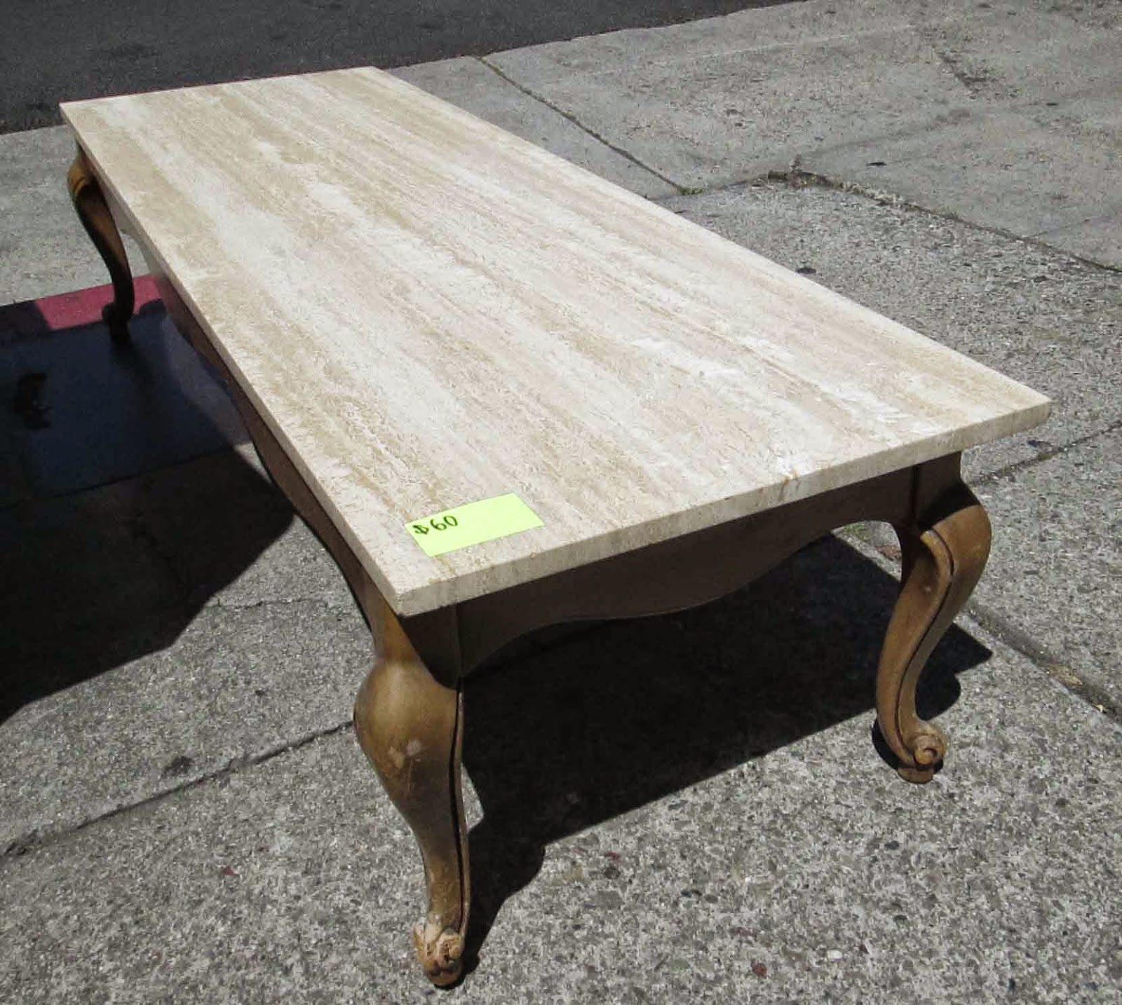 UHURU FURNITURE & COLLECTIBLES SOLD MarbleTop French Provincial