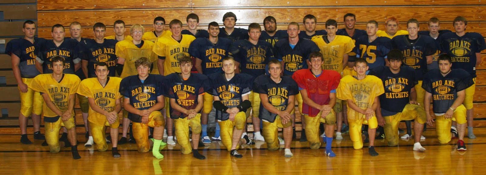 Hatchets Athletics Meet the 201415 Bad Axe Football Team