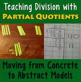 Corkboard Connections: Teaching Division with Partial Quotients: Moving