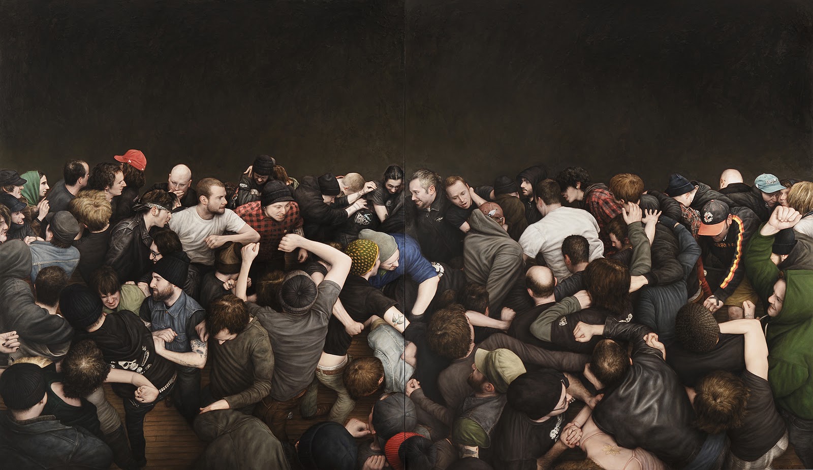 Witz dan New Art Works: Dan Witz: Realistic Painter