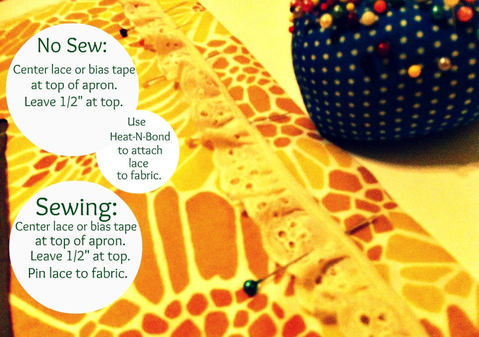 Beautiful Somehow DIY No Sew Apron