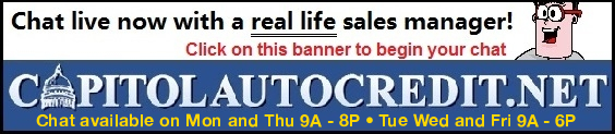 Live chat on our website at capitolautocredit.net