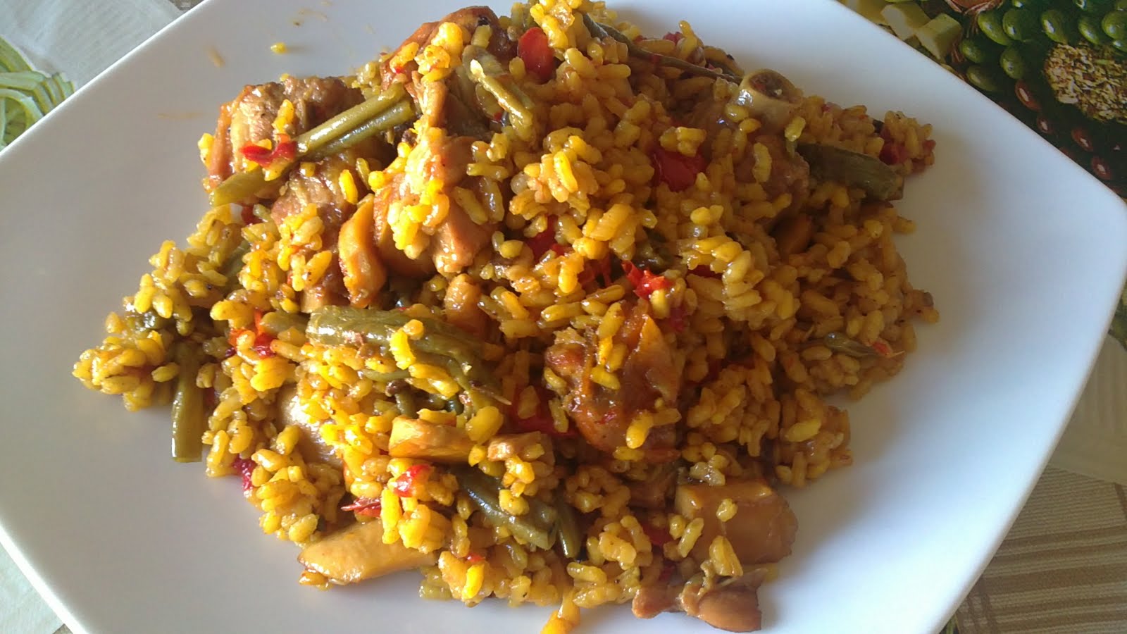 Estás en Tu casa Paella de Carne para 2