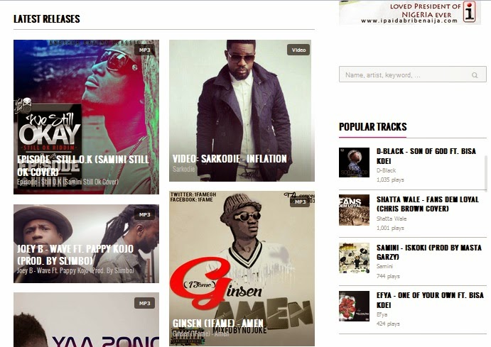 Tooxclusive Ghana  One of the Best Music Website