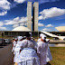 Um grupo de pais e mães de santo visitou o Congresso Nacional