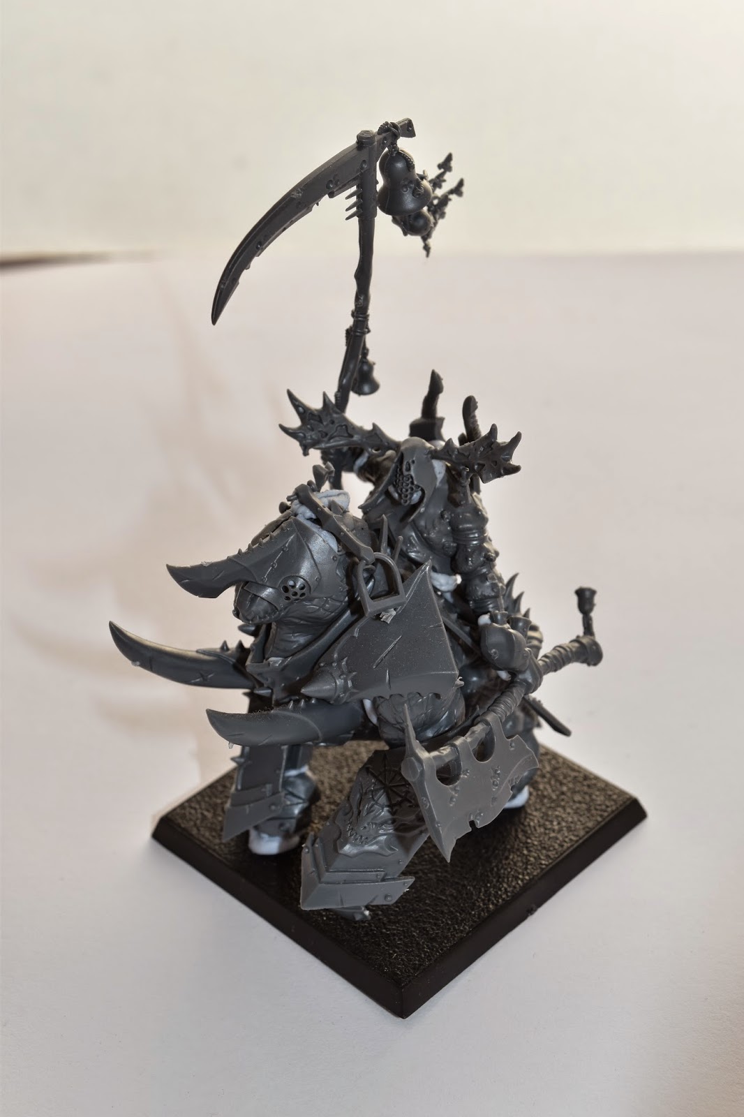 Converted Nurgle Army Lord on Daemonic Mount
