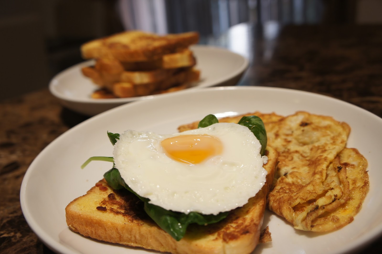 Say My Kitchen Sunday's All Egg Breakfast Cinnamon French Toast and