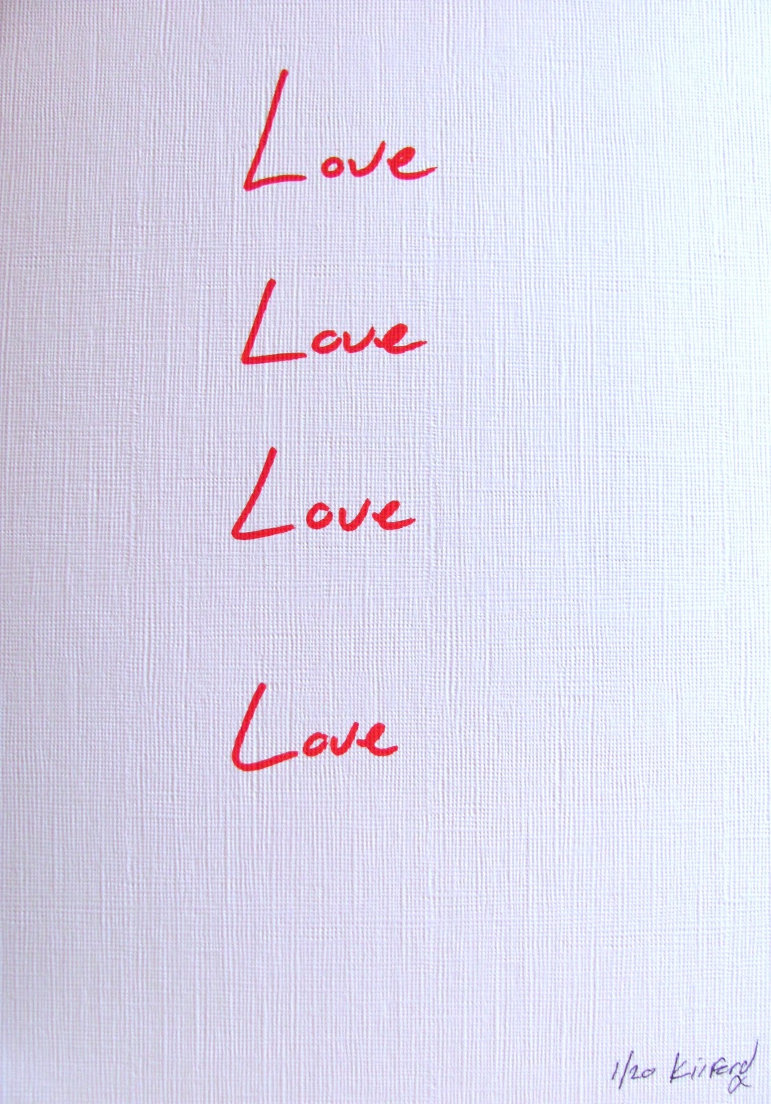 one loves