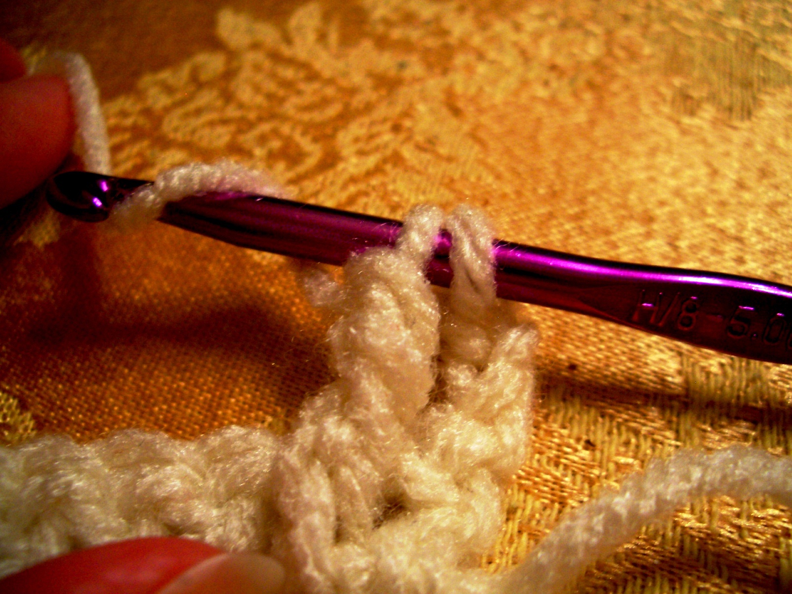 Crochet Parfait: FPTR--Front Post Triple or Treble Crochet