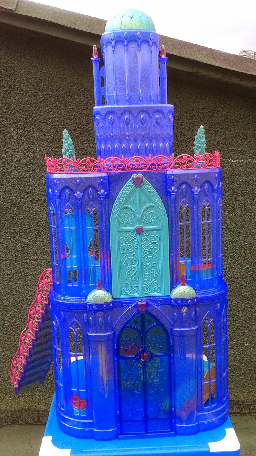 barbie castillo de cristal