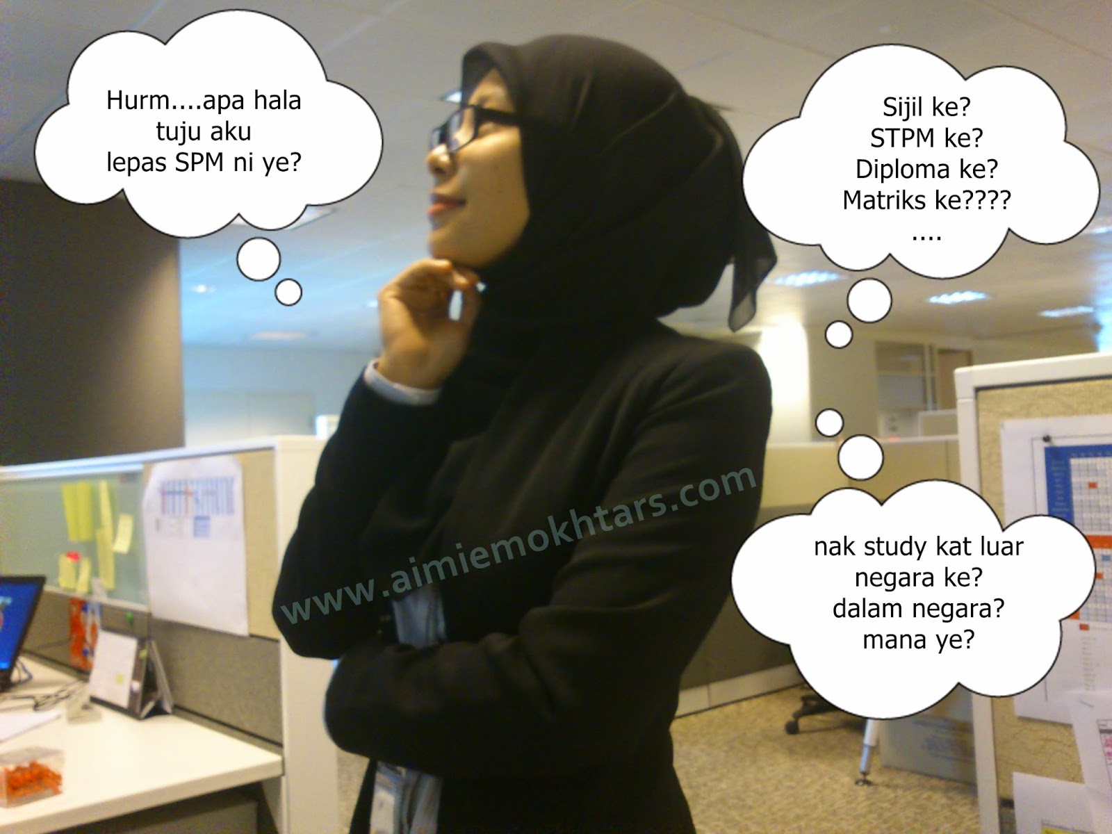 Aimie Mokhtars Tips Hala Tuju Selepas Spm
