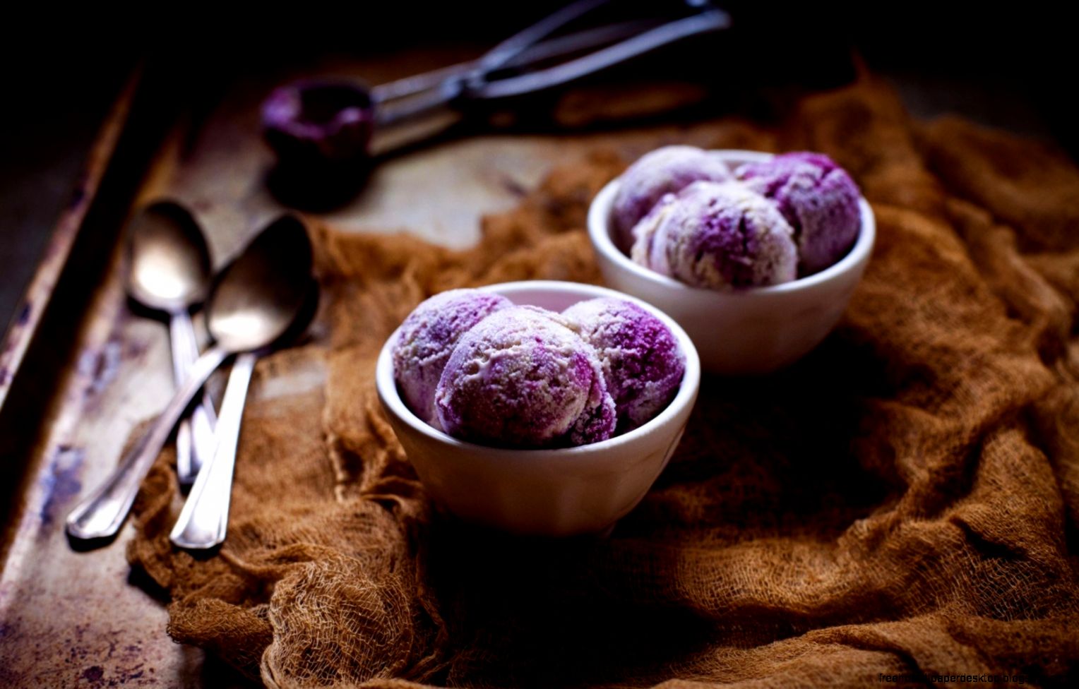 Ice Cream Blueberry Dessert HD Wallpaper FreeWallsUp Ice Cream Blueberry Dessert HD Wallpaper FreeWallsUp