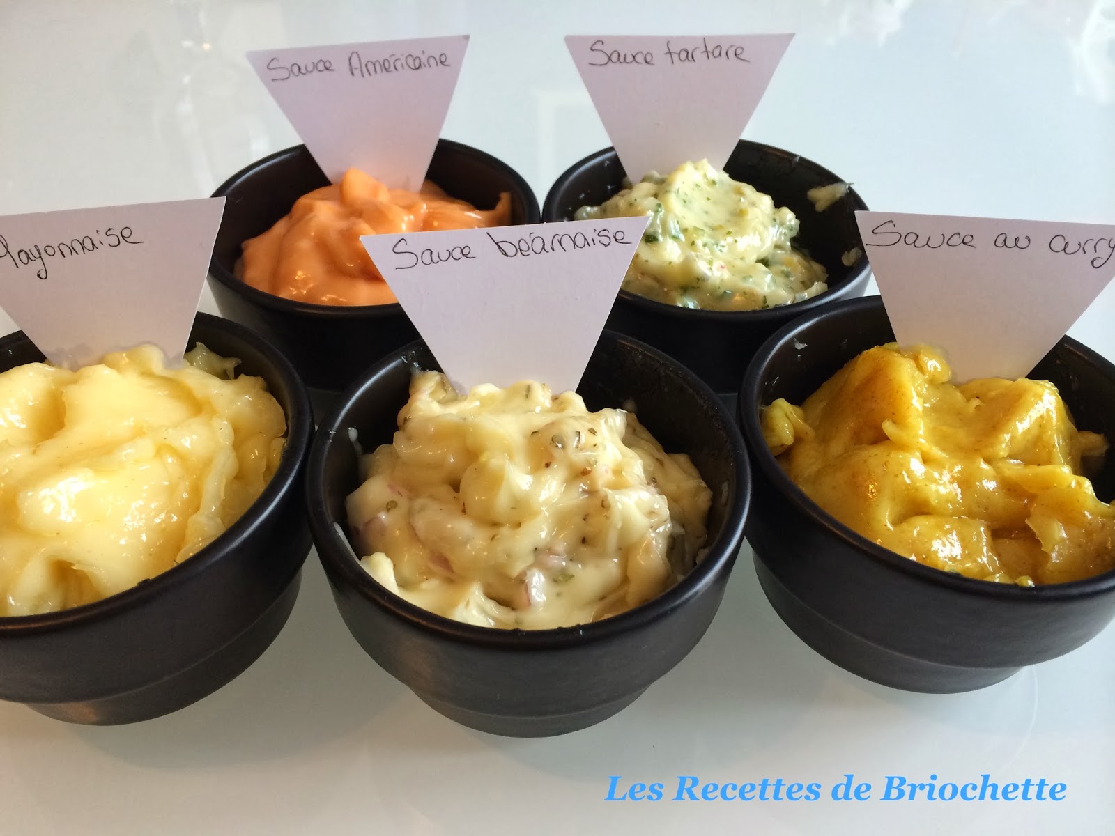 Les Recettes de Briochette 5 Sauces pour Fondue Bourguignonne