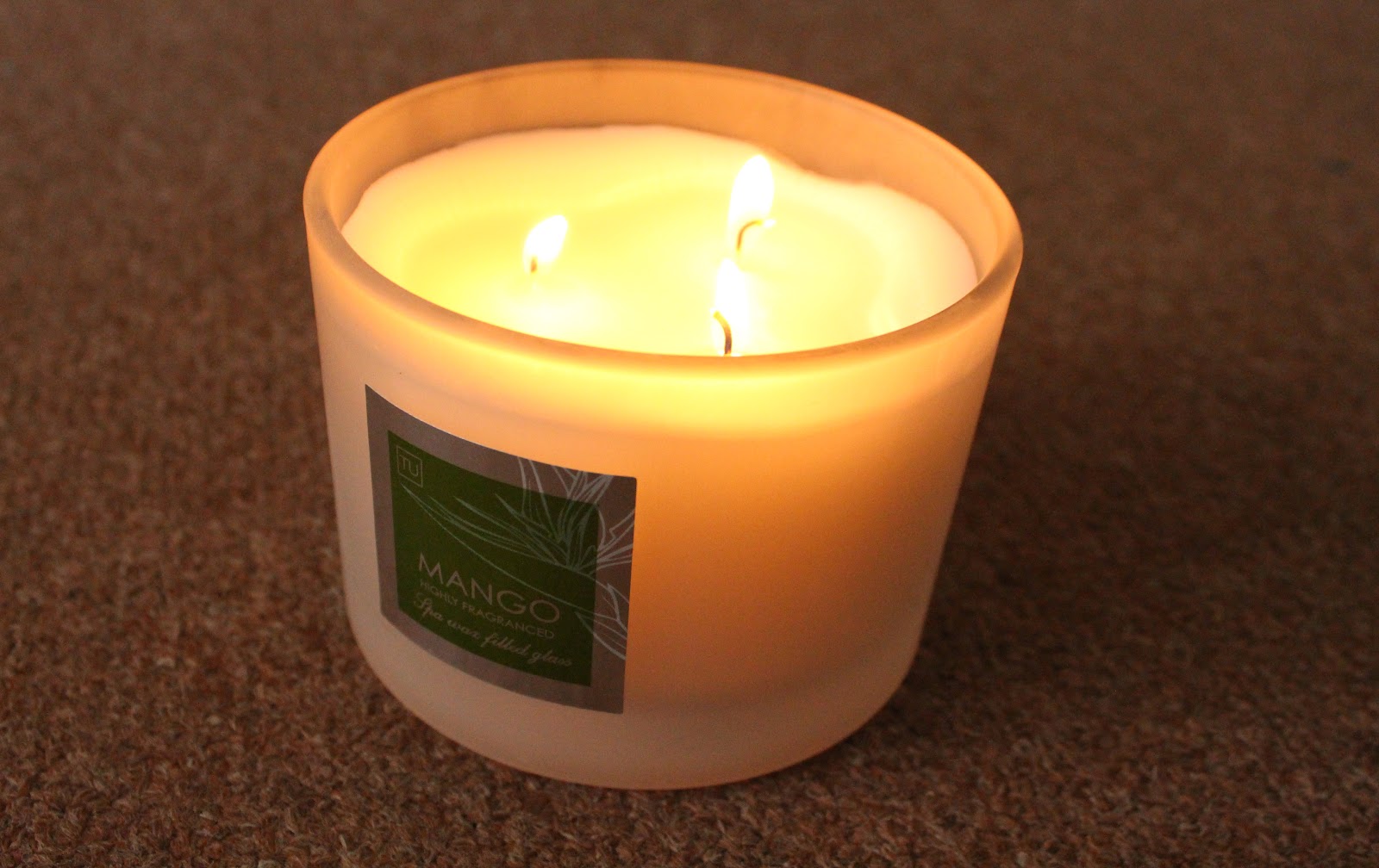 Sainsbury's Highly Scented Candles Hope, Freedom, Love