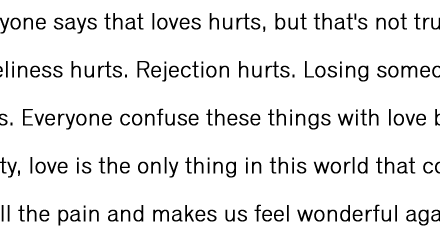 ... Facebook Status And Funny Jokes,Quotes: Everyone says that love hurts