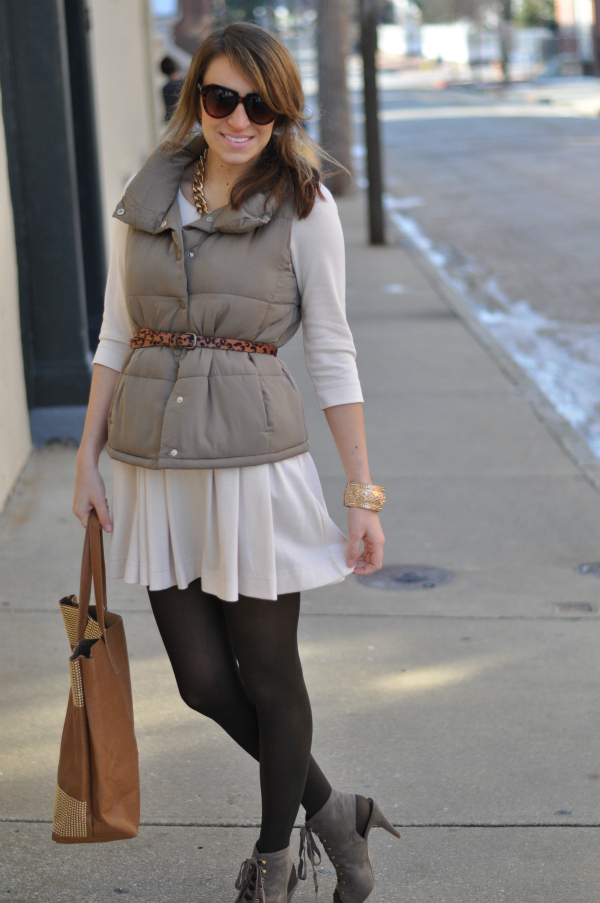 My Style Dressing Up A Down Vest The Mama Notes