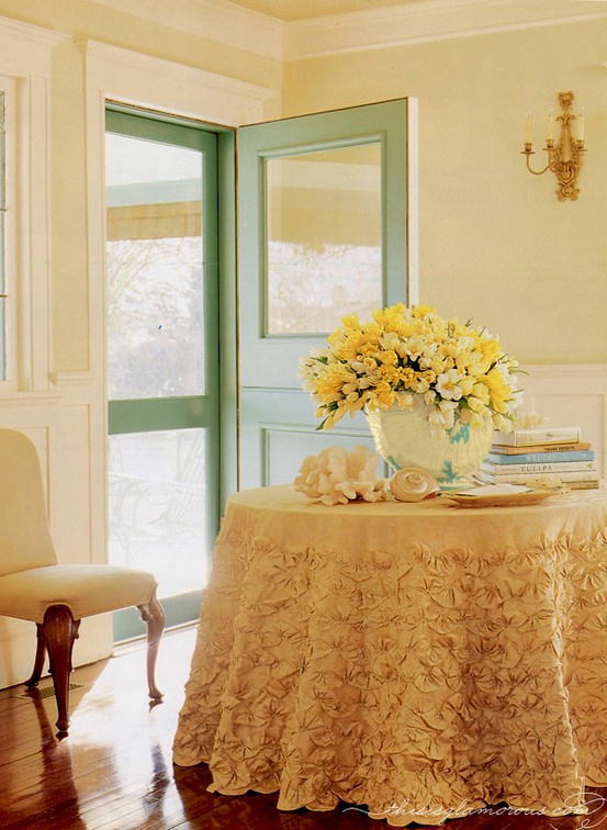 Wedding Inspirations Green, Mint, and Yellow Wedding