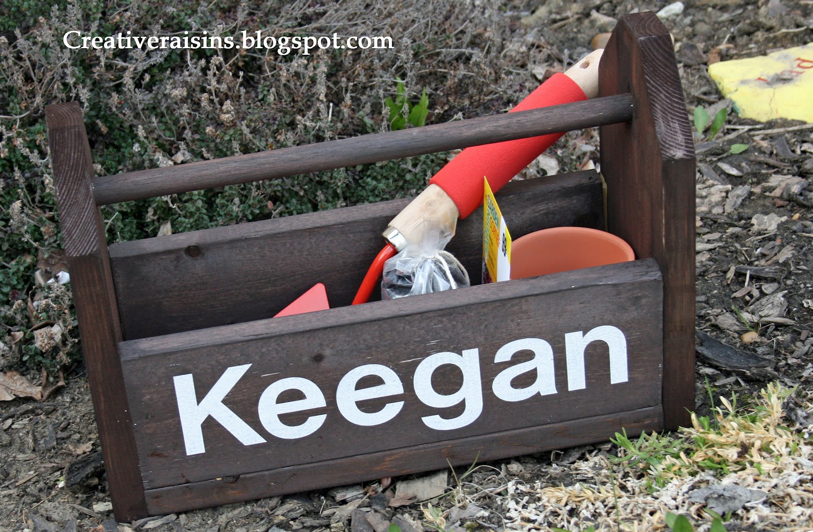 Creative Raisins Gardening Tool Box