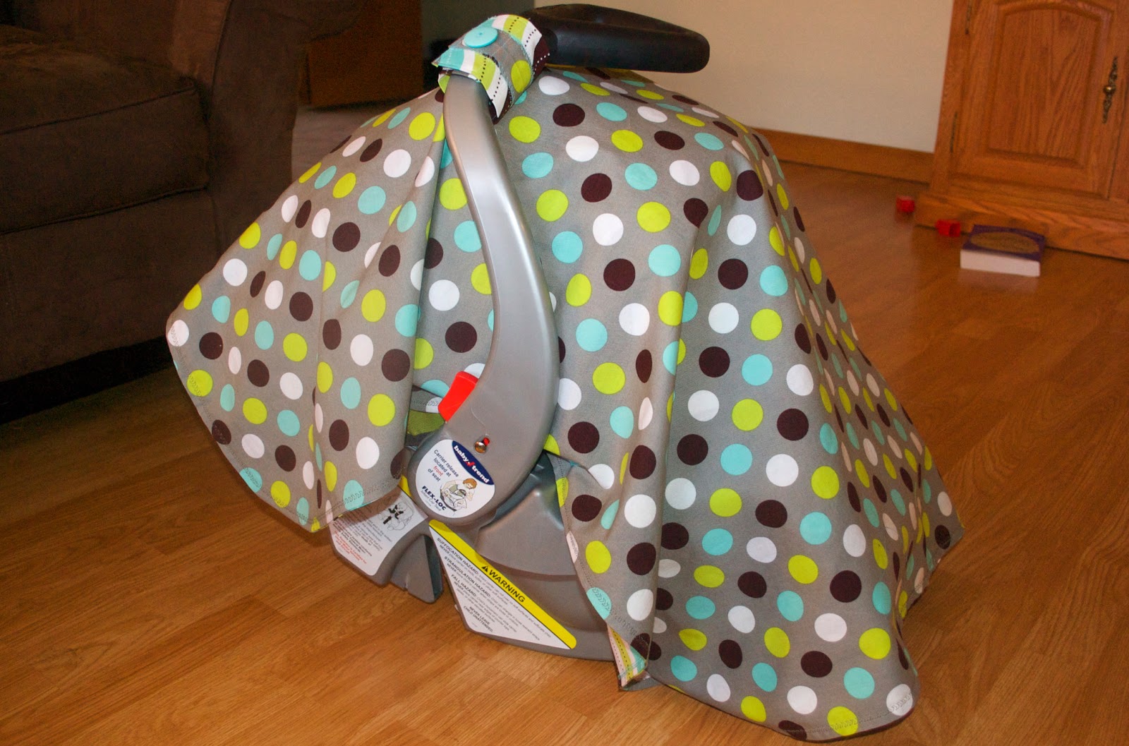 A Little Time, A Little Miracle Car Seat Canopy Tutorial for Sewing