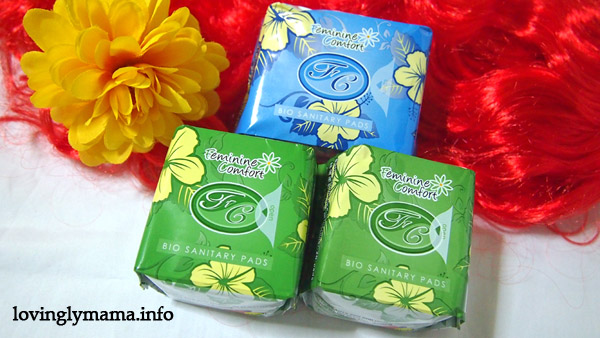 FC Feminine Comfort Bio-Sanitary Pads - herbal sanitary pads - organic sanitary pads -feminine pads