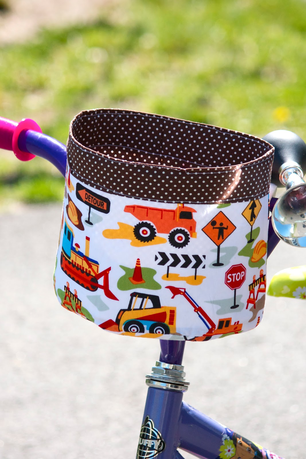 Zaaberry Bike Bucket for a Boy