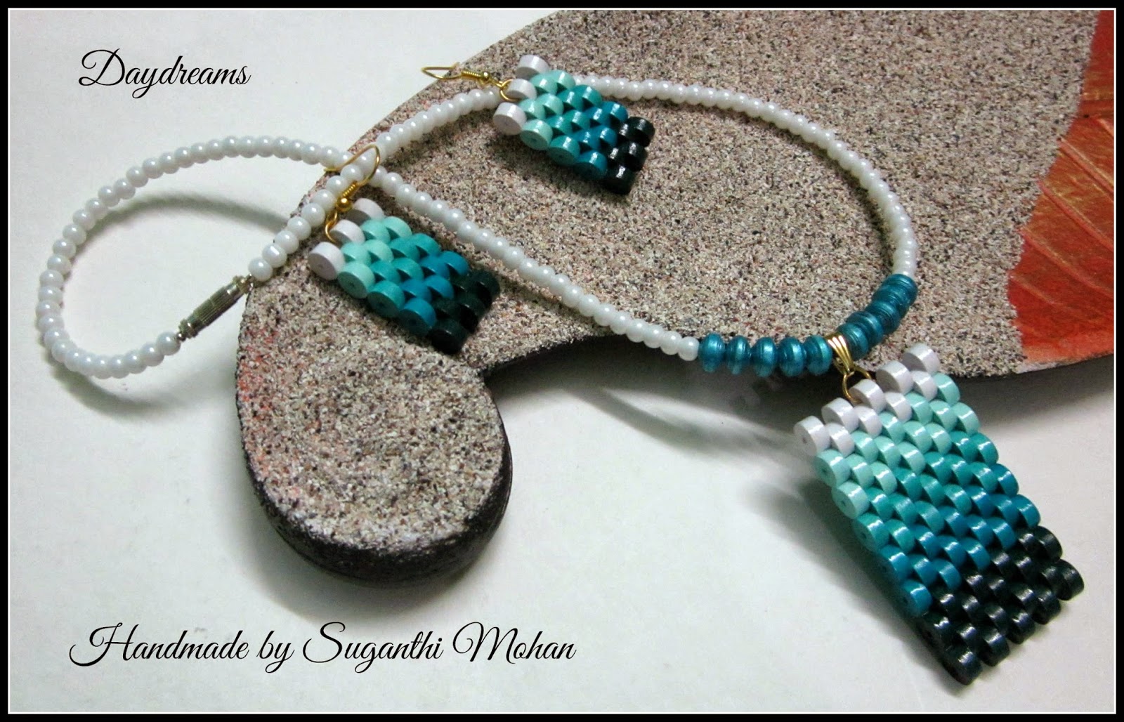 DAYDREAMS Quilled jewellery.