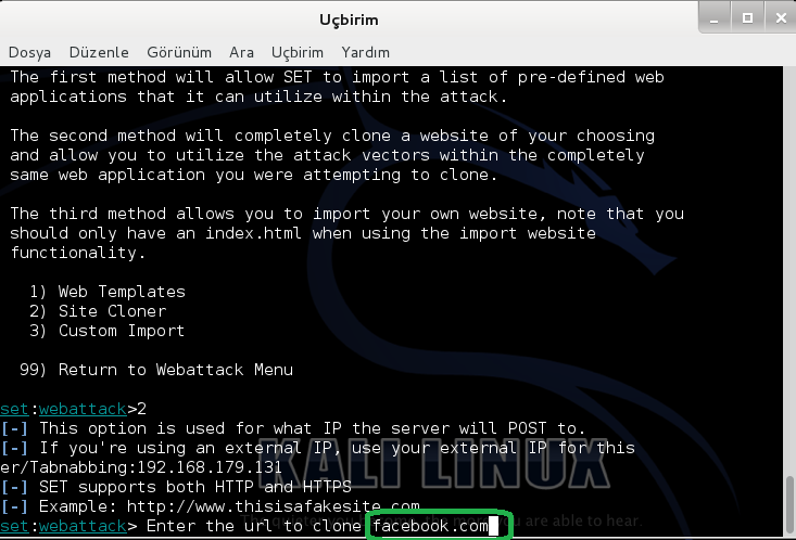 Simply Hacking Facebook Account With Kali Linux