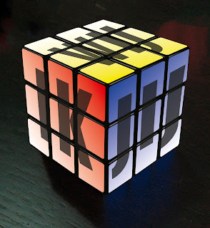 rubik's cube als beeld voor een dynamisch merkconcept