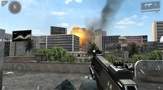 modern combat 2 3d apk free download