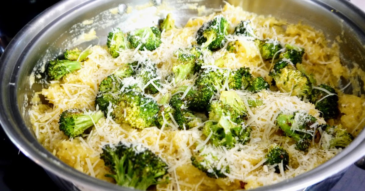 Eighty Twenty 80 Parmesan and Creamy Cauliflower Spaghetti Squash