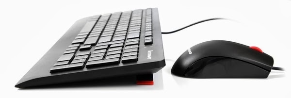 проводная клавиатура и мышь от моноблока ThinkCentre Edge 62z