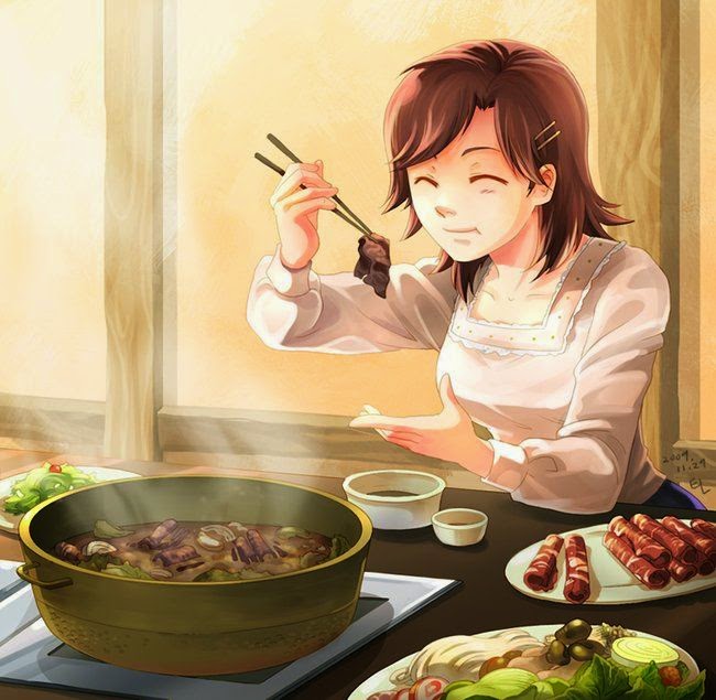 Anime Food Tumblr ILLUSTRATION （Daily）