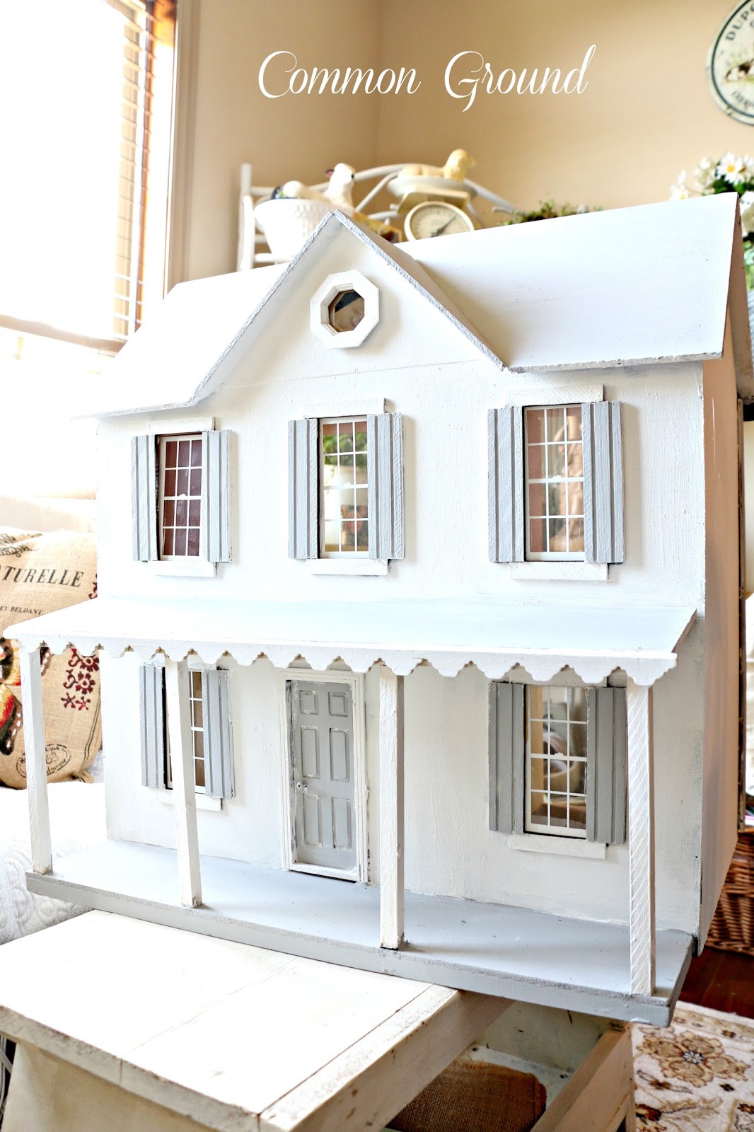 common ground Repainting a Dollhouse